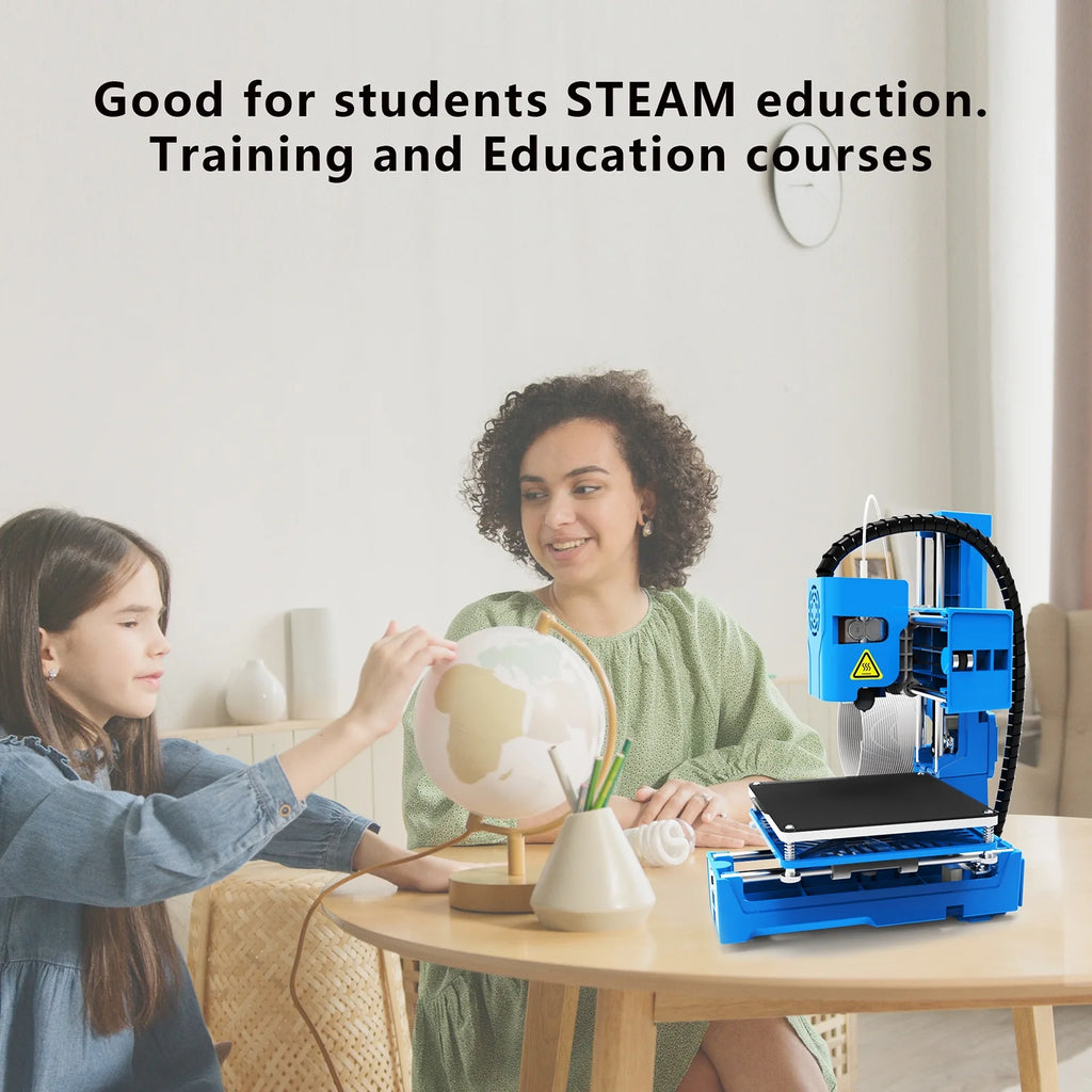 Mini 3D Printer for Kids and Beginners, 100x100x100mm K883294