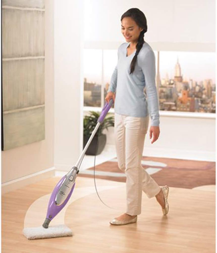 Professional Electronic Steam Pocket Mop Purple (Renewed) B173