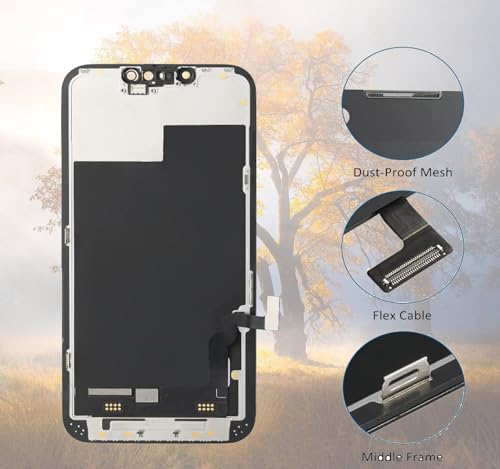 iPhone 11 Screen Replacement Kit LCD Digitizer Front Glass with Face ID Support L704233