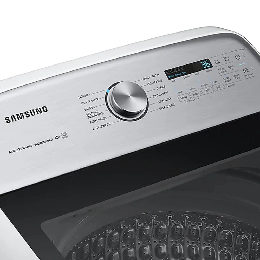 White Top Load Washer R6154