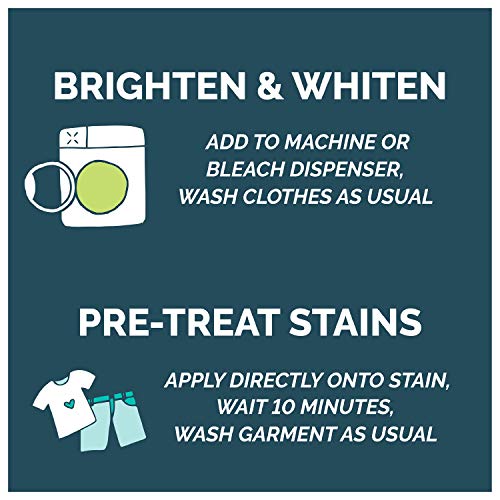 Non-Chlorine Bleach, 3-in-1, Free & Clear, 64 Fl Oz Z792