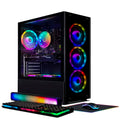 STGAubron Gaming Desktop PC, Radeon RX 580 8G GDDR5, Intel Core i7 3.4G up to 3.9G, 16G DDR3, 1T SSD, 600M WiFi,BT 5.0,RGB Fan x 6,RGB Keyboard&Mouse&Mouse Pad,RGB BT Sound Bar,RGB BT Gaming Mic,W10H6