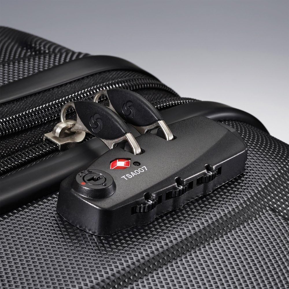 Hardside Spinner 2-Piece Luggage Set 24 Inch and 20 Inch - Black J238504