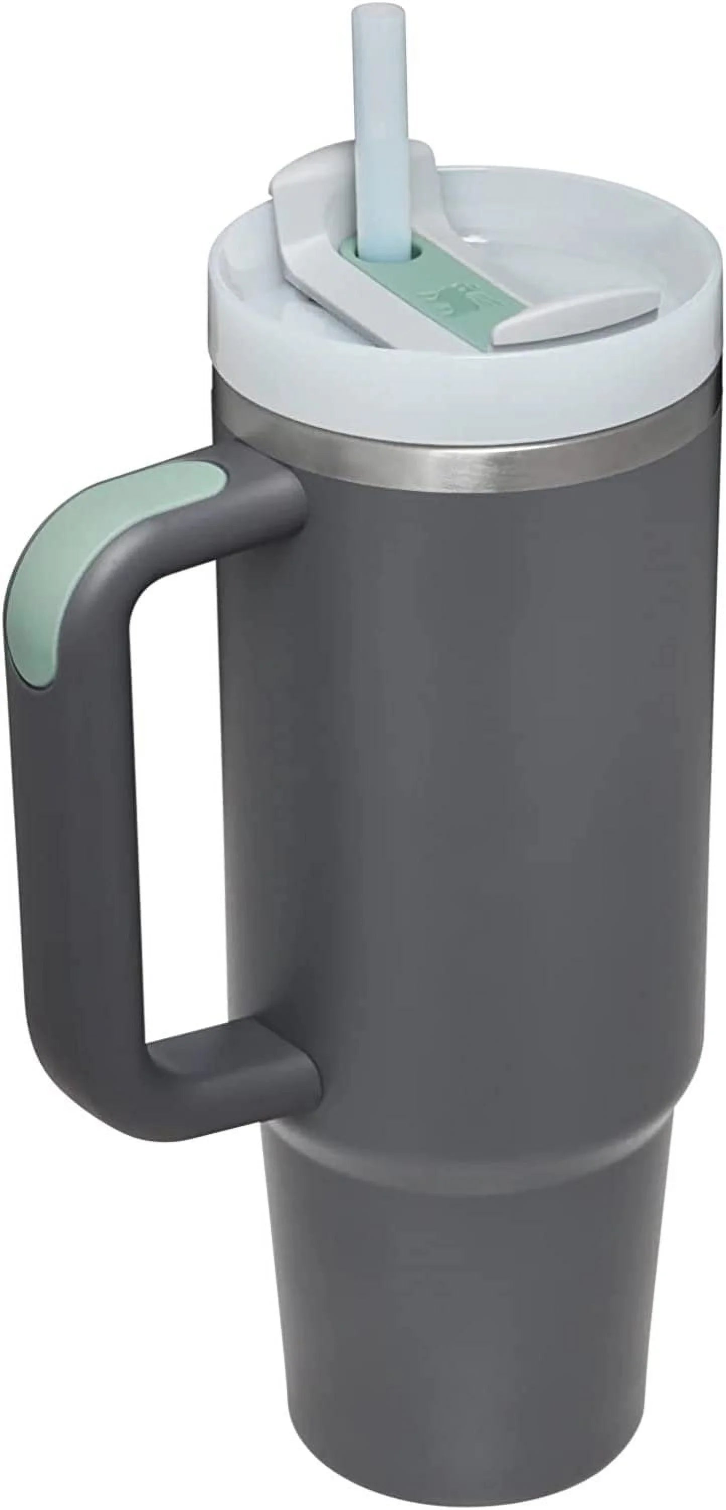 30 oz Insulated Tumbler with Straw, Charcoal E202