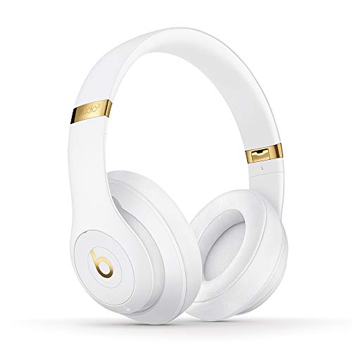 Beats by Dr. Dre Studio 3 Wireless Over-Ear Headphones with Built-in Mic - White (Renewed)