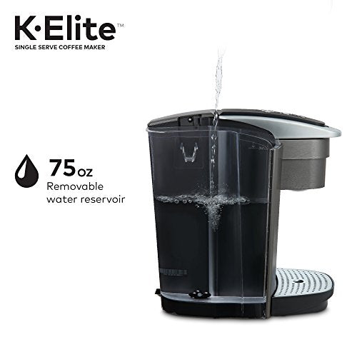 Single Serve K-Cup Pod Coffee Maker with Strength and Temperature Control V671355