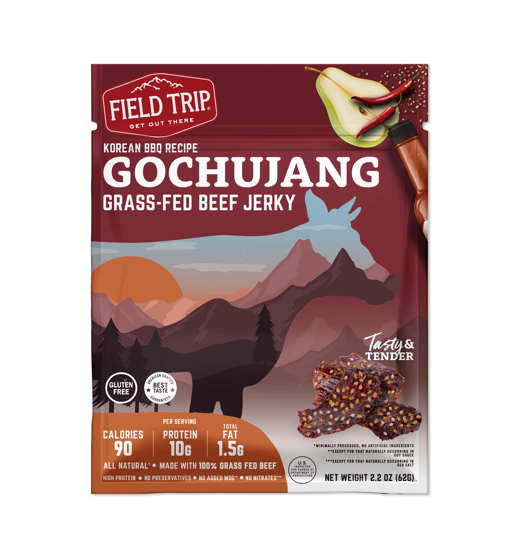 Beef Jerky Gochujang Korea Style BBQ 2.2oz 4pk O8315