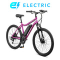 Schwinn 26-in. Boundary Unisex Electric Bike for Adults, Throttle, Wine, 250w Motor, Mountain Ebike