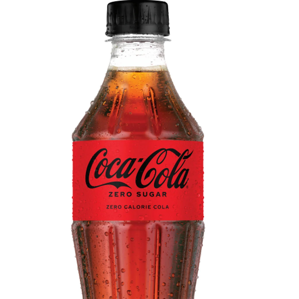 Zero Sugar Soda, 20 Fl Oz Bottle, Pack of 10 K928