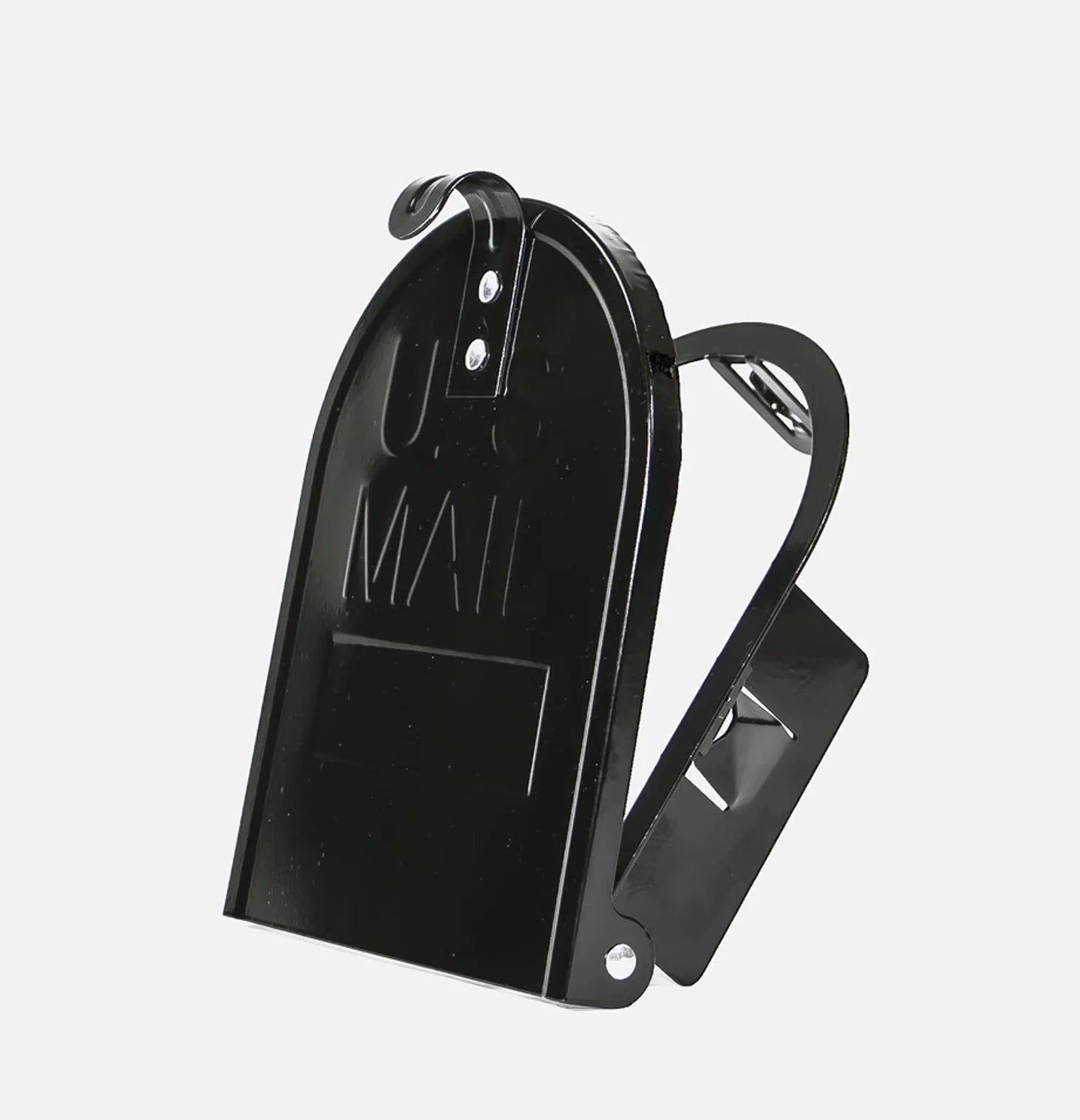 6 1/4 Inch (Width) by 8 Inch (Height) RetroFit "Snap-In" Mailbox Door Replacement - Black
