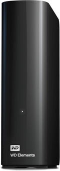 WD 24TB Elements Desktop External Hard Drive for plug-and-play storage, USB 3.2 Gen1 - WDBWLG0240HBK-NESN