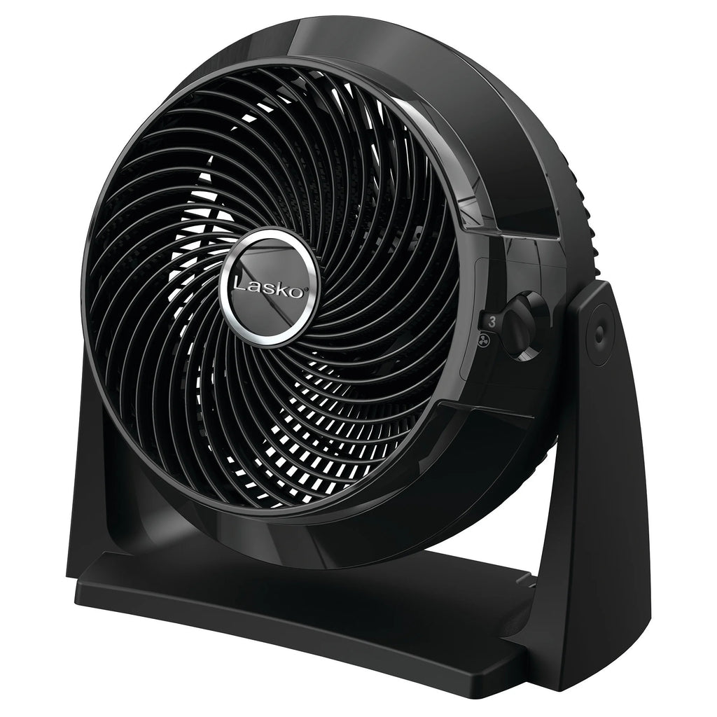 Lasko Air Flexor 10" High Velocity Floor Fan, Wall Mount Option, 15.6" H, Black, 3635, New