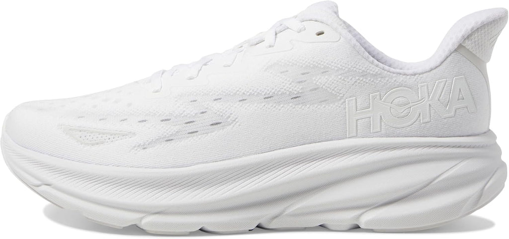 Women's Clifton 9 Sneaker, White, Wide L62601