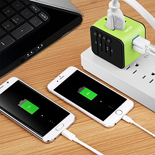 Universal Travel Adapter with USB and Type C, UK/US/AUS/EU Plugs C109979