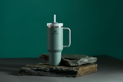 Insulated Stainless Steel Tumbler with Straw 40 oz Y54318