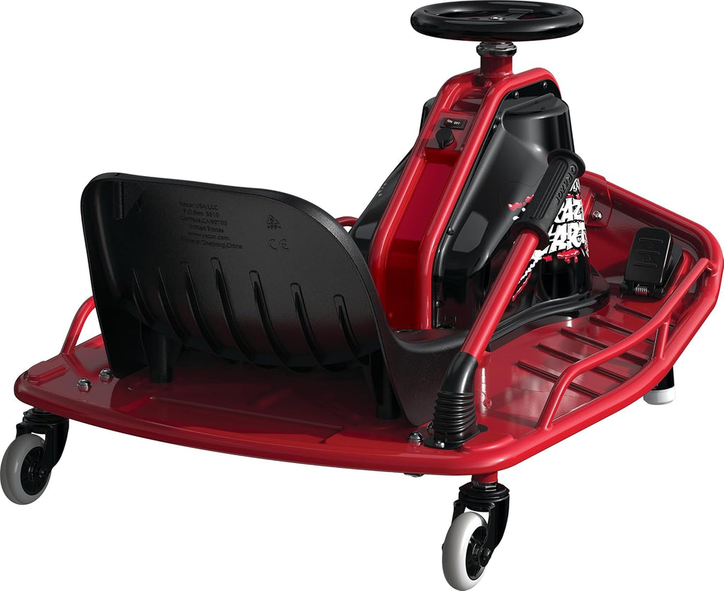 24V Electric Drifting Go Kart with Variable Speed, Up to 12 mph R6075