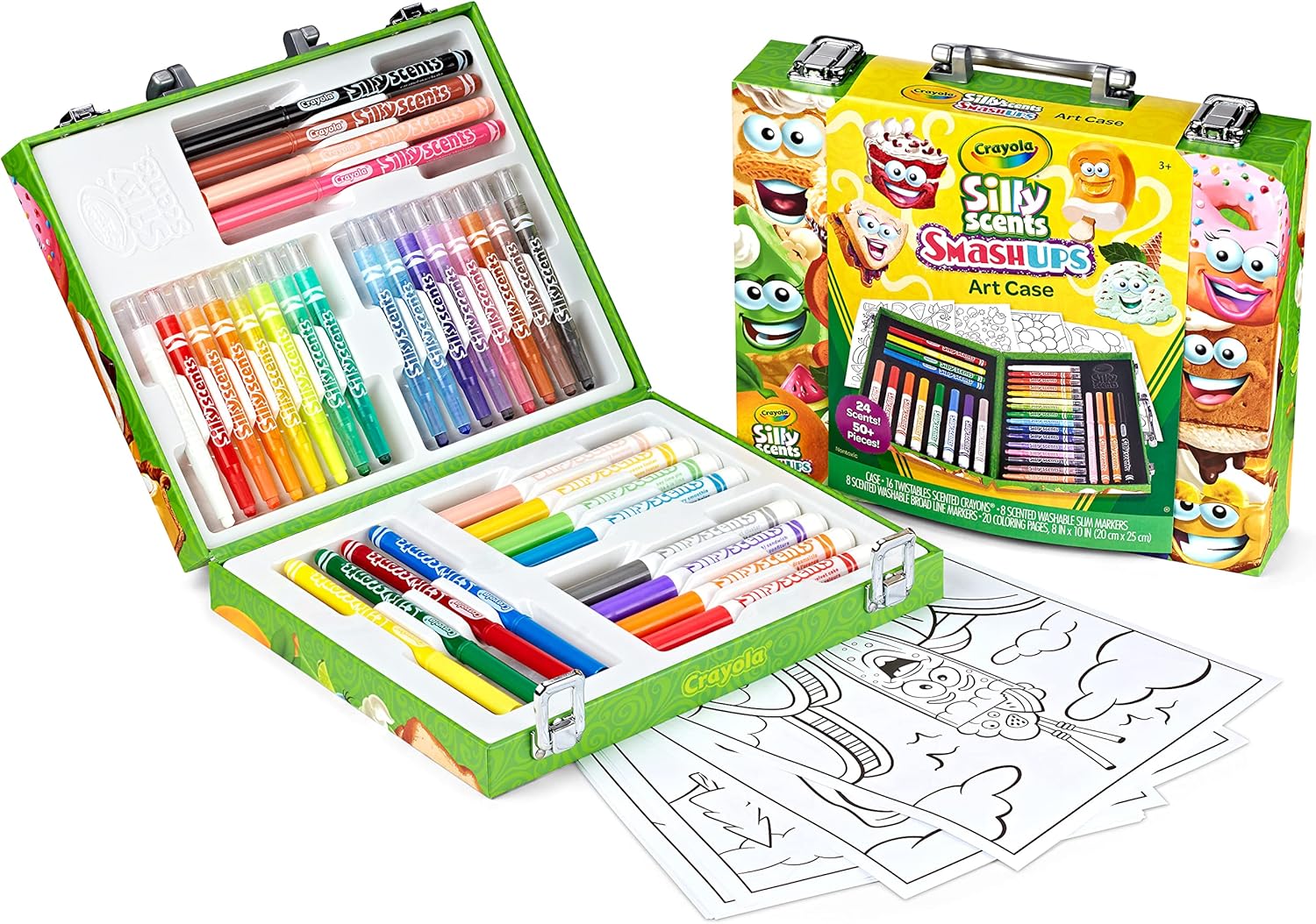Scented Mini Art Case Coloring Set for Kids Age 4+ R68010