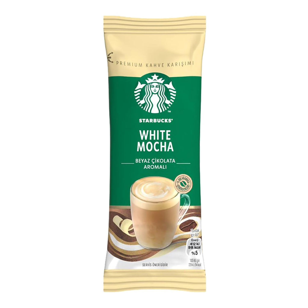White Mocha Instant Coffee, 10 Packets D5577
