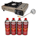 Gas One GS-3400P Propane or Butane Stove Dual Fuel Stove Portable Camping Stove - Patented - with Carrying Case Great for Emergency Preparedness Kit
