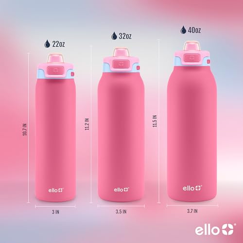 Stainless Steel Water Bottle with Leak Proof Lid, 22oz J59428
