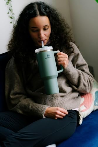 Insulated Stainless Steel Tumbler with Straw 30 oz W41272