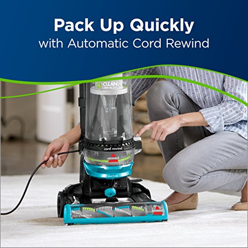 Upright Bagless Vacuum with Swivel Steering and Pet Hair Pick Up F23966