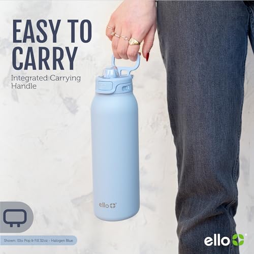 Stainless Steel Water Bottle with Leak Proof Lid, 22oz J59428