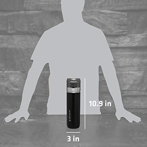 Insulated Stainless Steel Water Bottle 36 oz with Push Button Lid A883