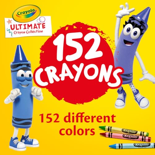 152ct Crayon Box Collection, Classic & Glitter Crayons for Classrooms Z268