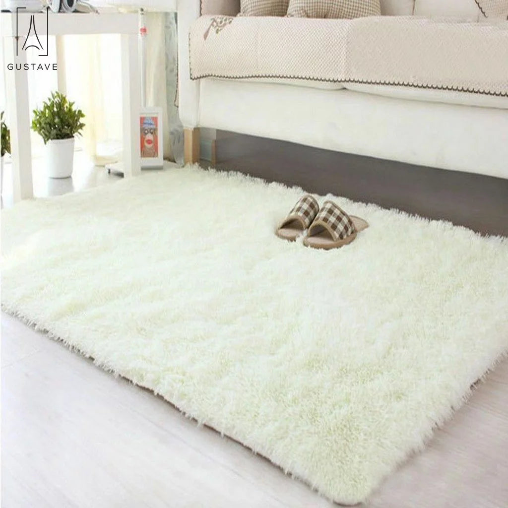 Large Fluffy Area Rug for Living Room Bedroom Home Decor, Beige P247315