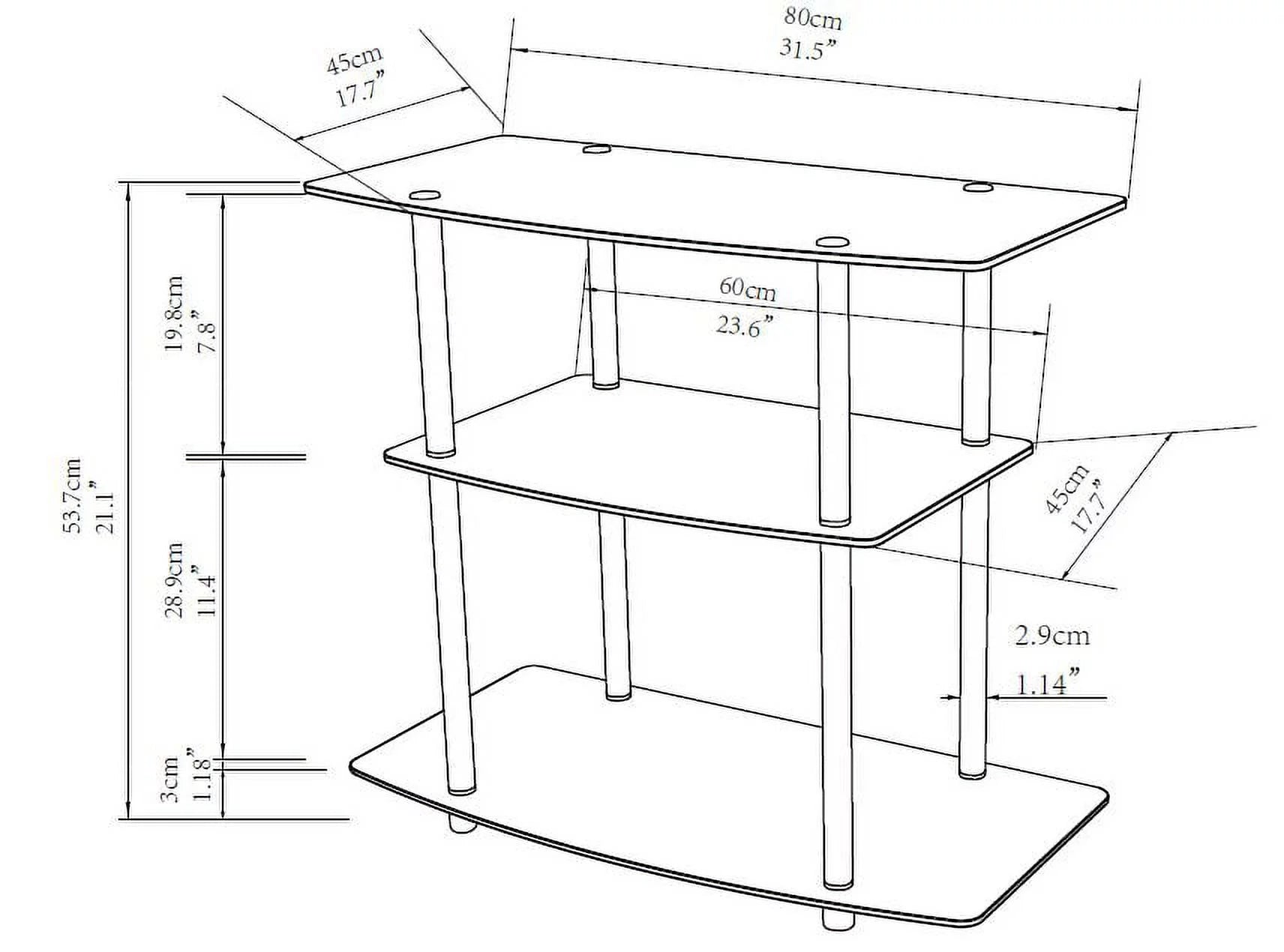 Glass TV Stand M54162