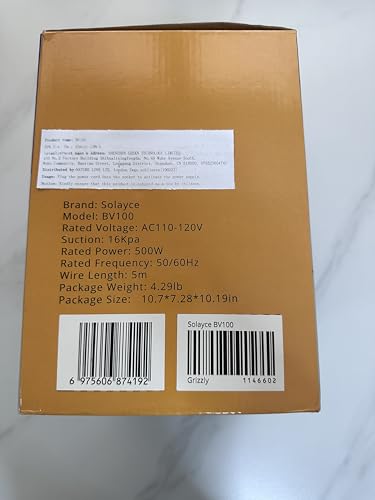 Mattress Vacuum Cleaner with HEPA Filter, 16Kpa Suction L8864