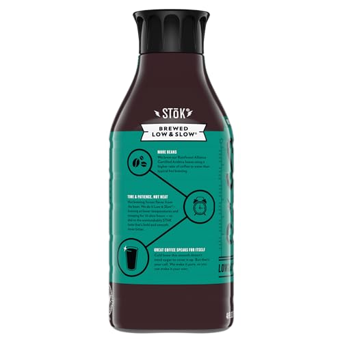 Cold Brew Coffee, Unsweetened, Medium Roast, 48 FL OZ U114