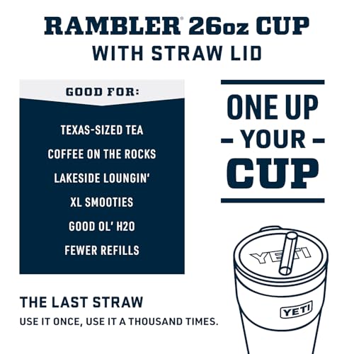 26 oz Vacuum Insulated Stainless Steel Straw Cup B223598