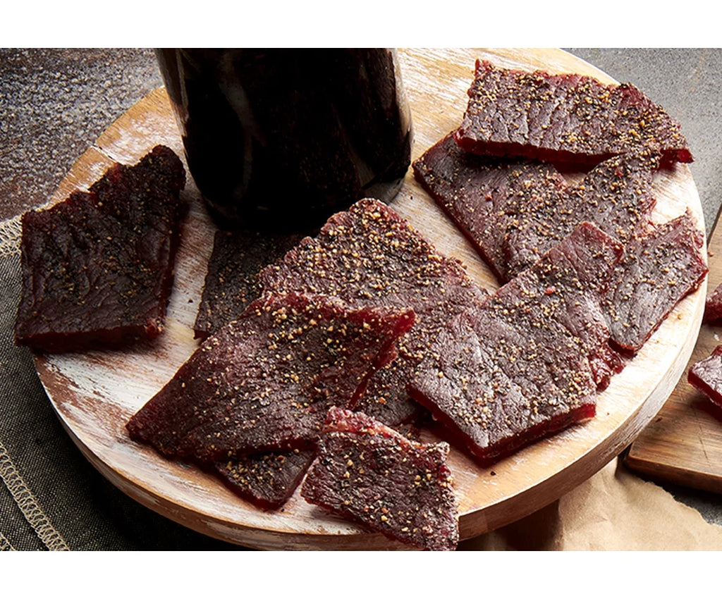 Black Peppered Beef Jerky Strips, 30-Count, 15-Ounce J3811