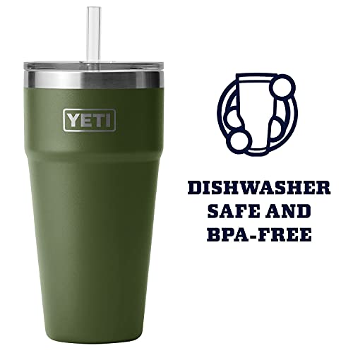 26 oz Vacuum Insulated Stainless Steel Straw Cup B223598