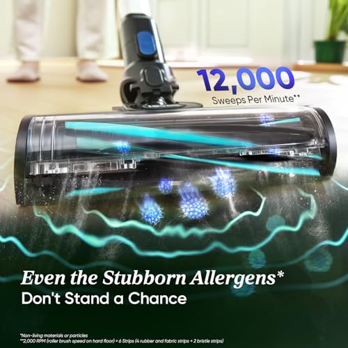 Cordless Stick Vacuum Cleaner with Tangle-Resistant Design, 50 Min Runtime N80748