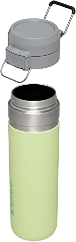 Insulated Stainless Steel Water Bottle 36 oz with Push Button Lid A883