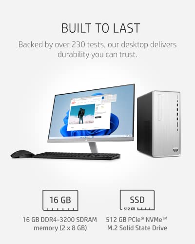 Desktop PC, AMD Ryzen 7, 16 GB RAM, 512 GB SSD, Windows 11 Pro X3838