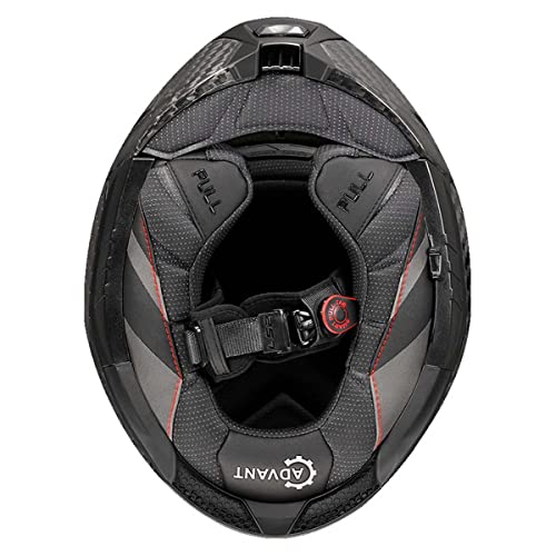 Modular Helmet Carbon Fiber with Integrated Bluetooth I512