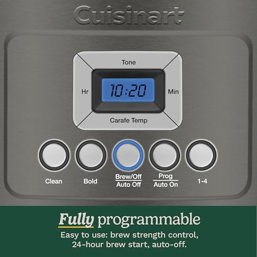 14-Cup Coffee Maker with Glass Carafe, Stainless Steel W5053