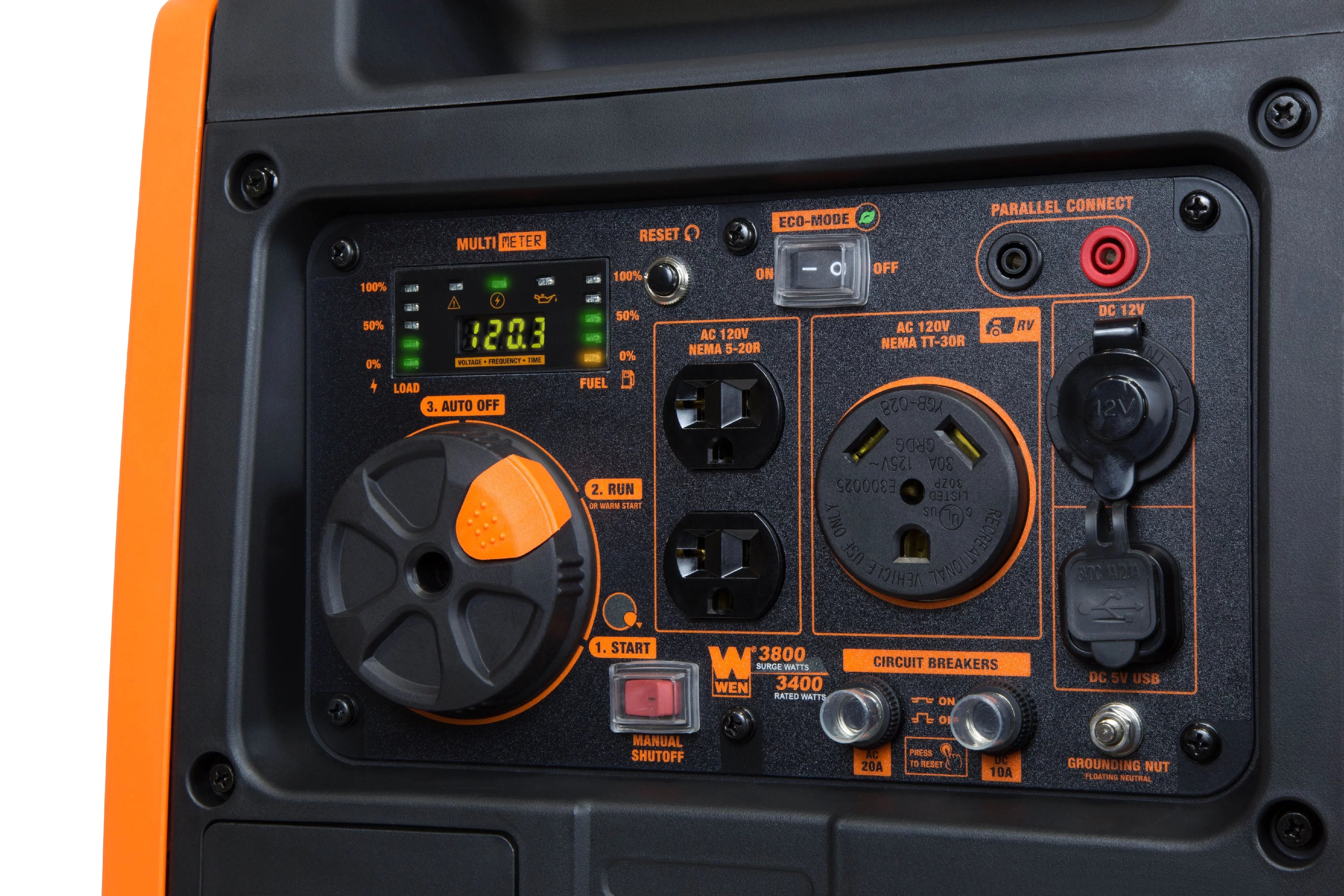 3800-Watt Portable Inverter Generator with Electric Start Z116485
