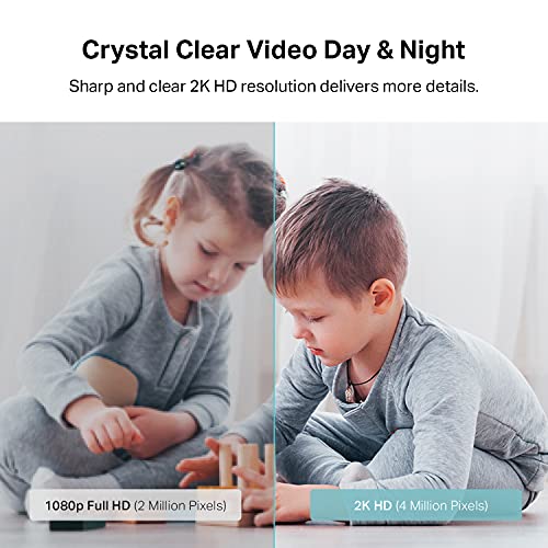 Indoor Pan/Tilt Smart Security Camera, 1080p HD with Night Vision and Motion Detection C1819