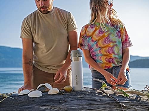 Insulated Stainless Steel Water Bottle 36 oz with Push Button Lid A883