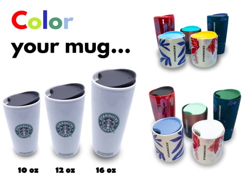 Replacement Lid for Coffee Mug & Tea Cup, Tumbler Lid B733