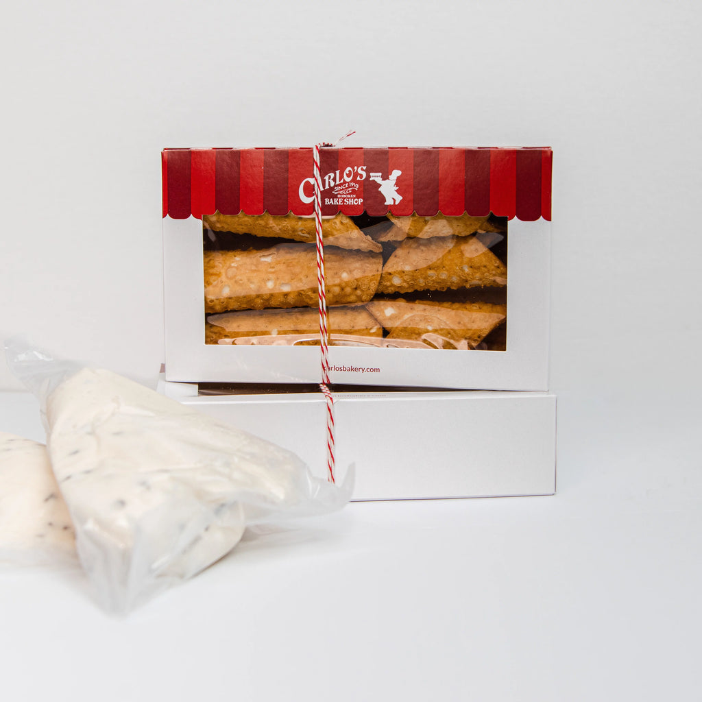 Classic Cannoli Kit (12x Pack) Family Size - Authentic Italian Pastry E90529