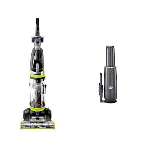 Upright Bagless Vacuum with Swivel Steering and Pet Hair Pick Up F23966