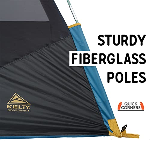 4 or 6 Person Camping Tent with Fiberglass Poles U99501