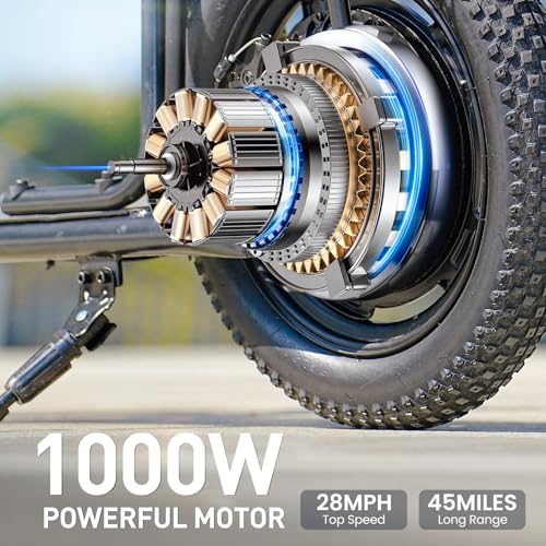 Electric Scooter with Seat, Long Range, Adjustable Handlebar, Dual Suspension J439