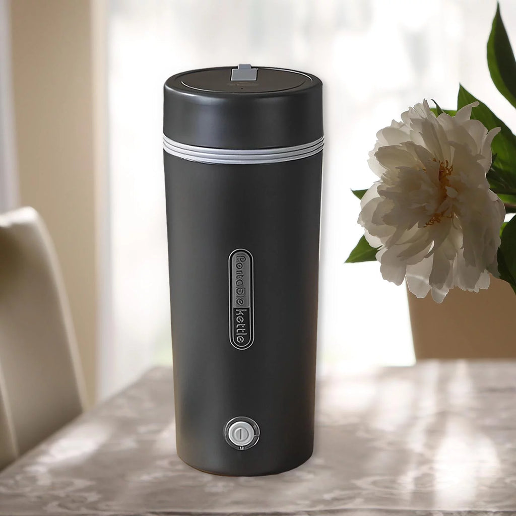 Portable Electric Kettle 350ml Stainless Steel F2929